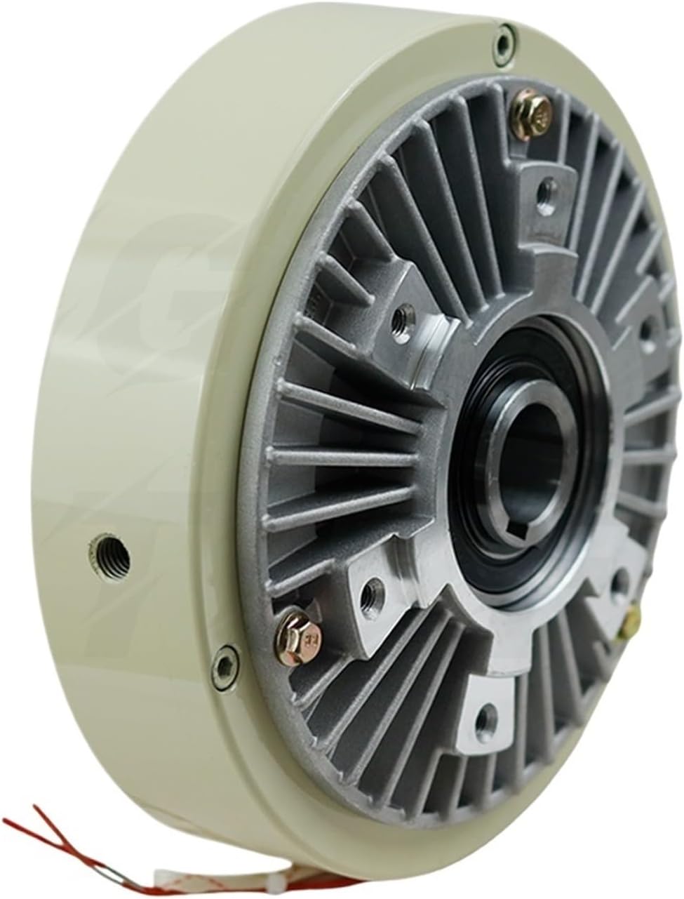 Magnetic Particle Brake Air Shaft 1000RPM DC 24V Hole Center Clutch Air Shaft Tension Unit