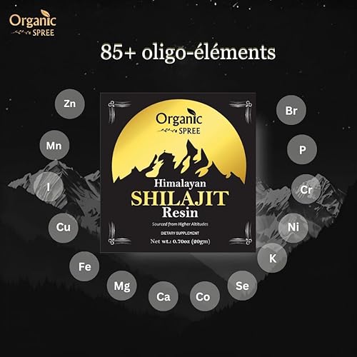 Miniatura 2 de Resina Shilajit del Himalaya de 20 gm (0.70 onzas), resina del Himalaya con más de 85 oligominerales, 75% más de ácido fúlvico, apoya la energía, la