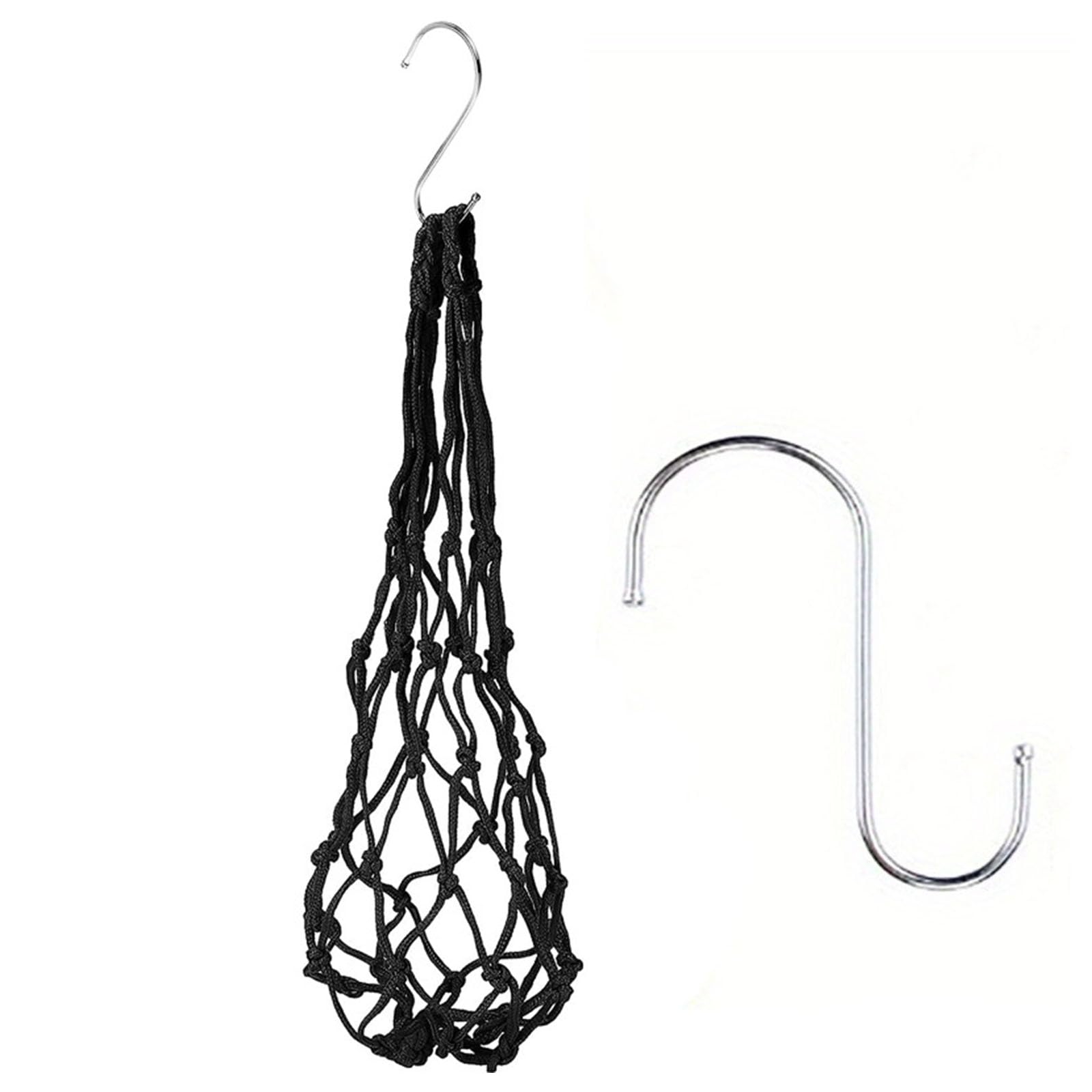 CATSELURRY Chicken Vegetable Net String Bag Poultry Fruit Holder Chicken Cabbage Feeder Treat Feeding Tool for Goose Duck Birds Chicken Feeder