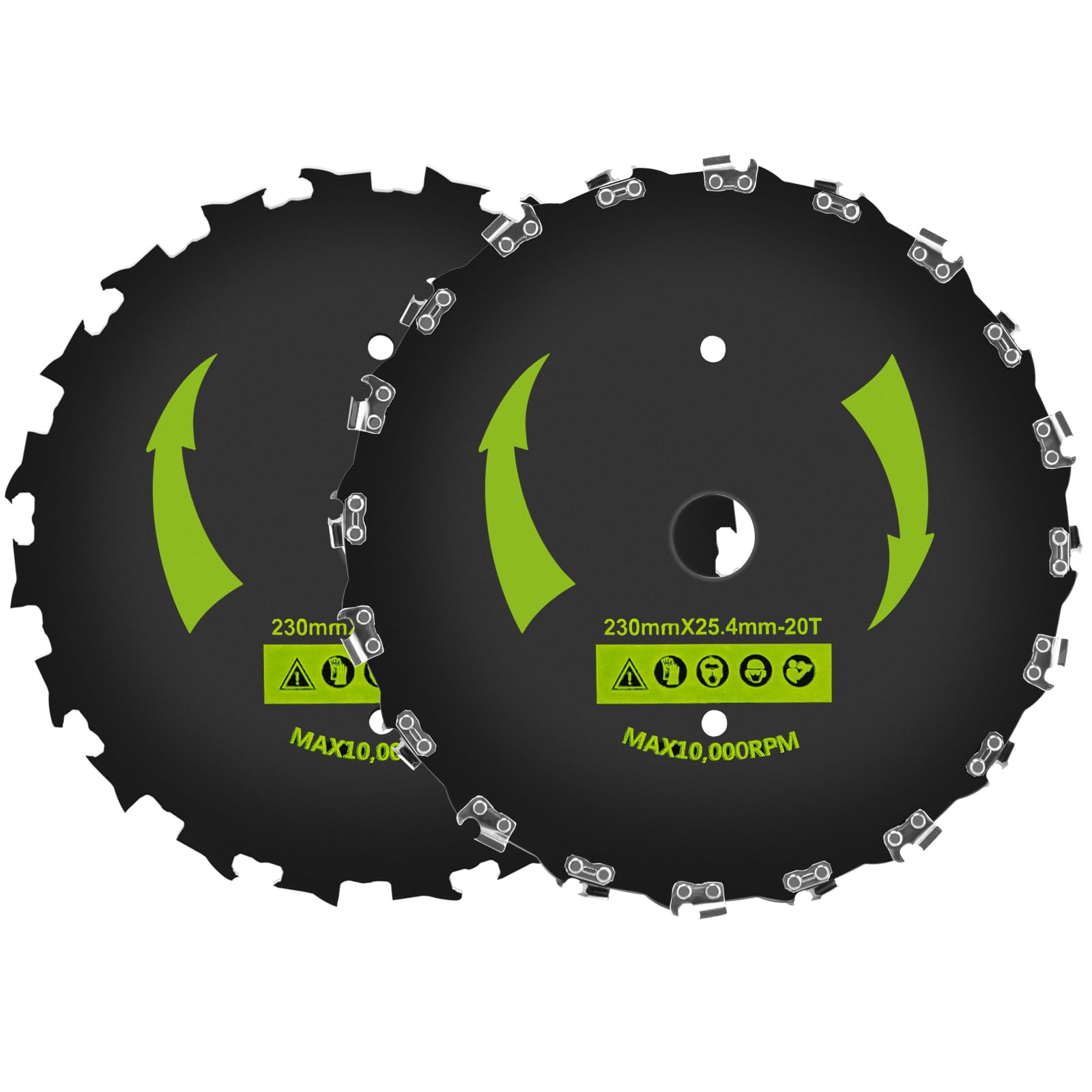 KAKO 9" 20T 2-Pack