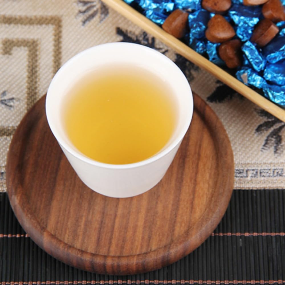 Yunnan Instant Mini Jaśmin Czysta Pasta Herbaciana Pu-Gao (Cha Gao) -500 G / 17.54 Uncji Mała Surowa Cegła Herbaciana Pu'er