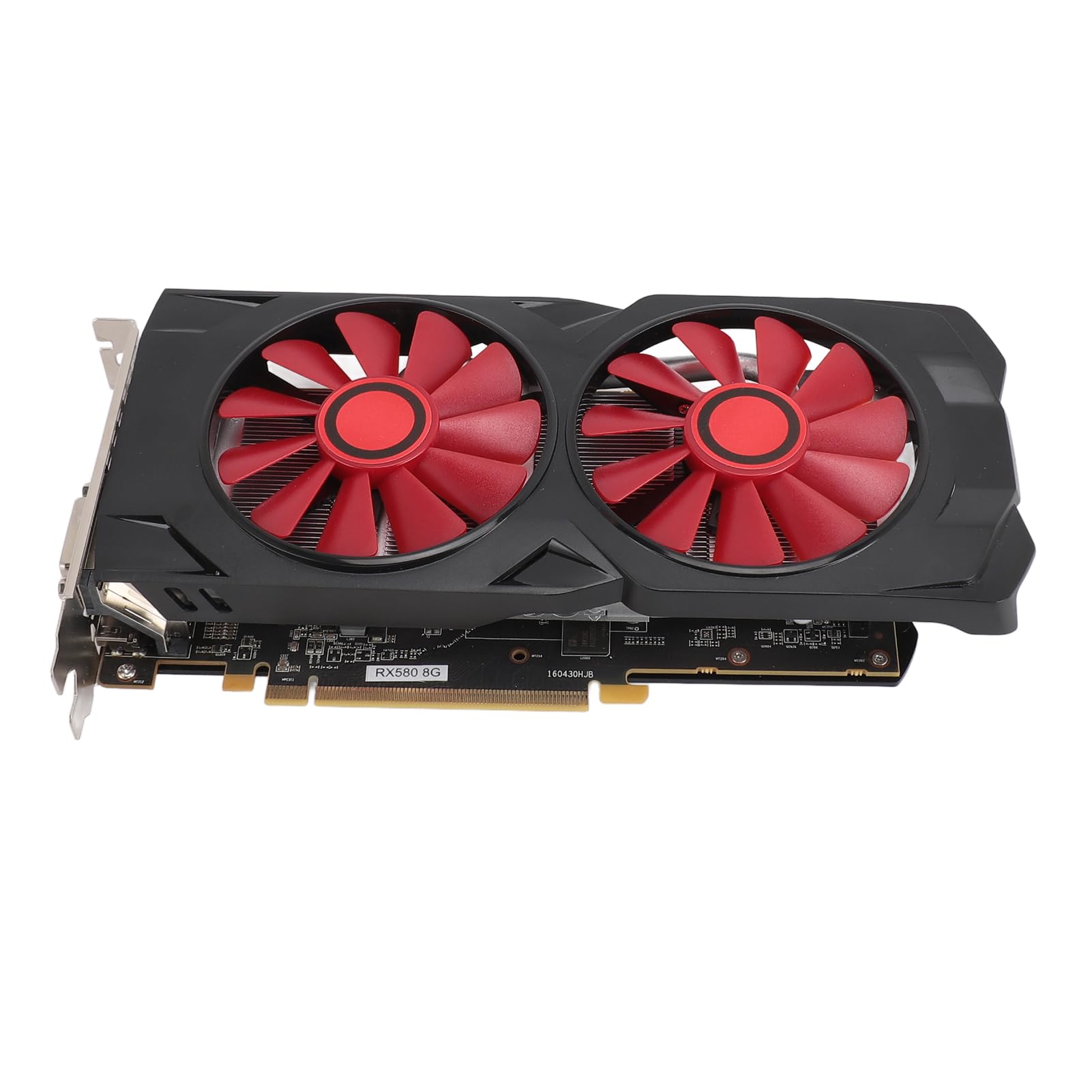 Karta Graficzna RX580, 8 GB GDDR5, częstotliwość Rdzenia 1380 MHz, Podwójny Wentylator do Komputerów Stacjonarnych
