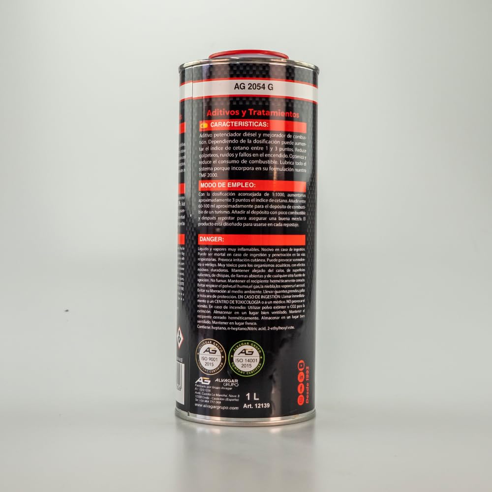Aumentador cetano Diesel (1L) | Ref. 12139