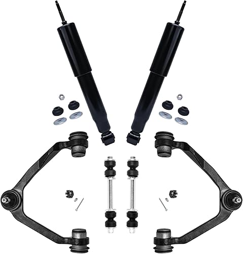 Miniatura 148 de Detroit Axle - Amortiguadores traseros para Chevrolet Equinox GMC Terrain Pontiac Torrent Saturn Vue Suzuki XL-7, 2 Amortiguadores traseros