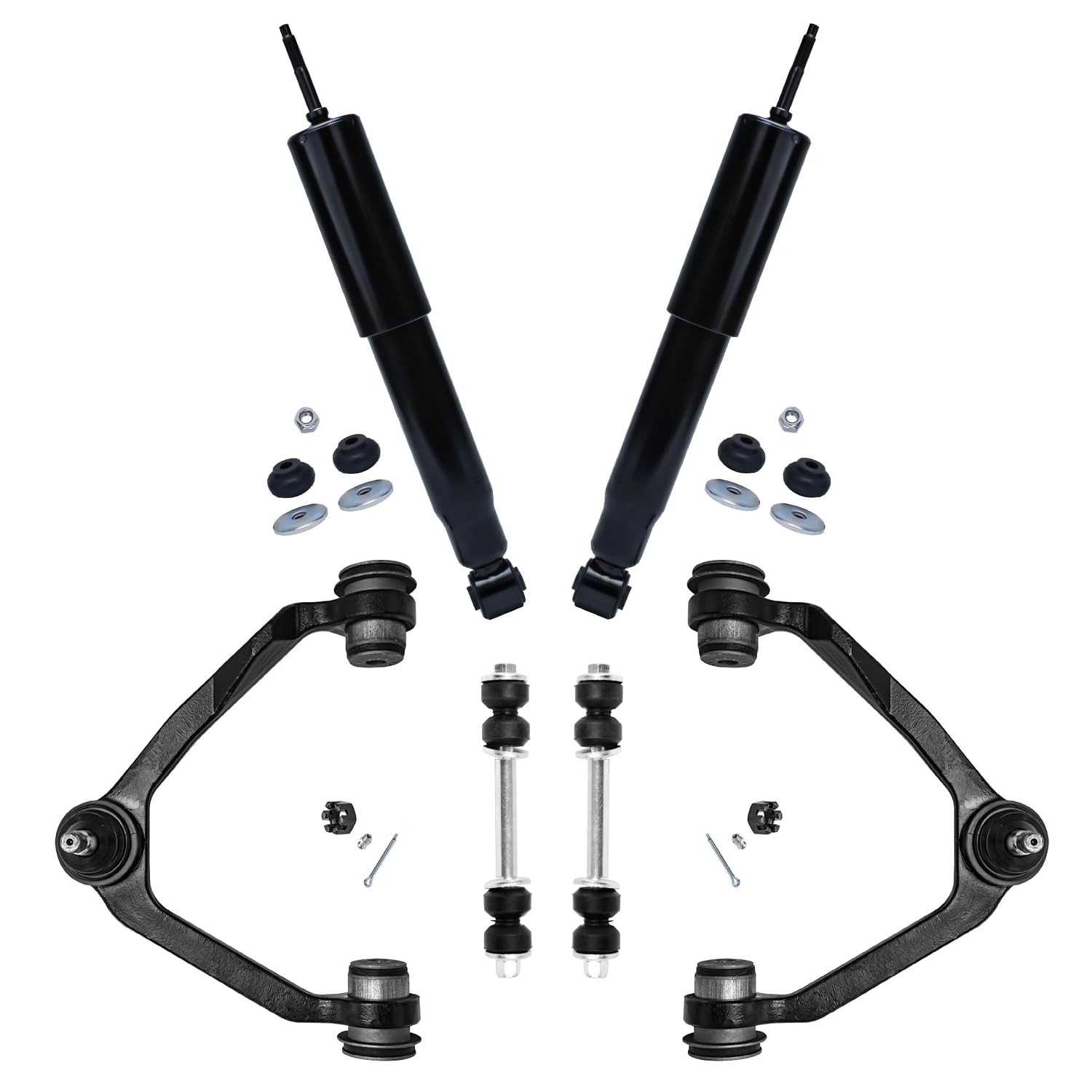 Detroit Axle - 4WD 6pc Front End Kit for 97-03 Ford F-150, 97-02 Expedition