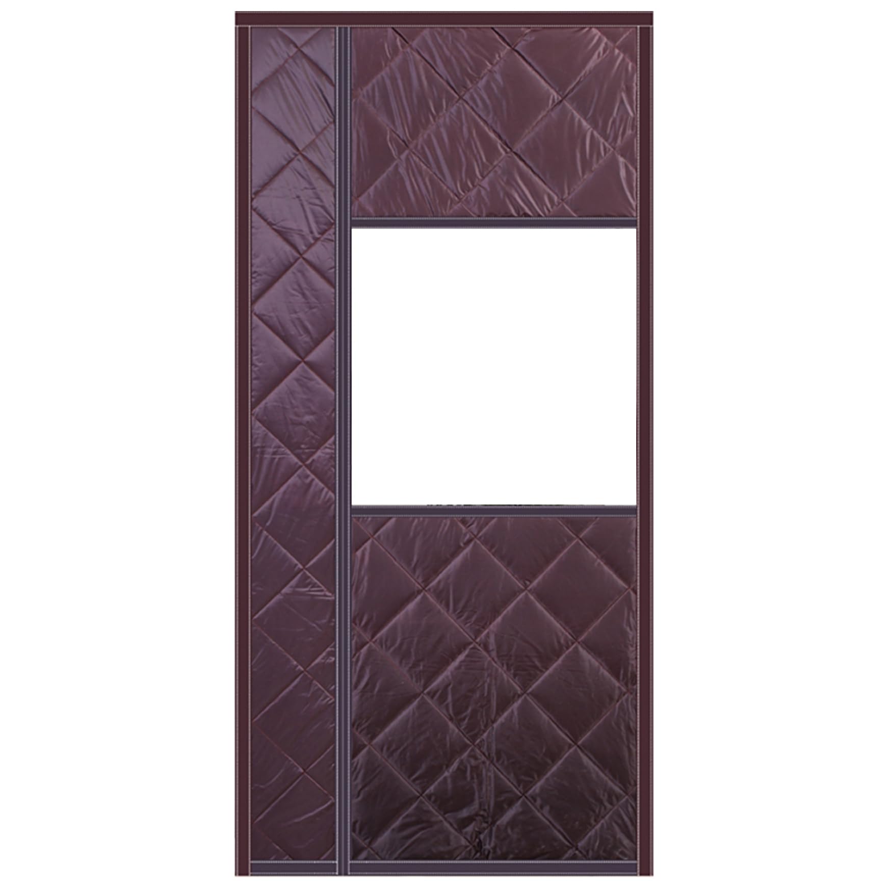 Rideaux de porte thermiques pour l'hiver : protégez votre salon du froid sans travaux