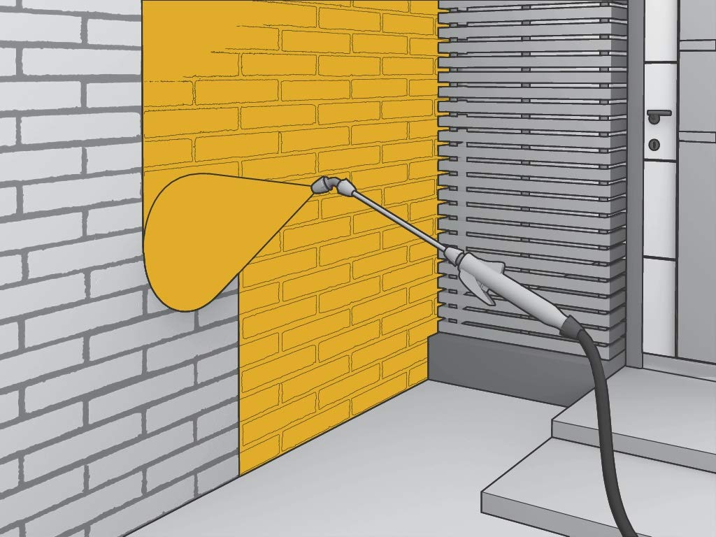 Sikagard-703W, impregnante invisibile impermeabile e antisporco, pronto all'uso, per facciate e tetti spioventi, 2L