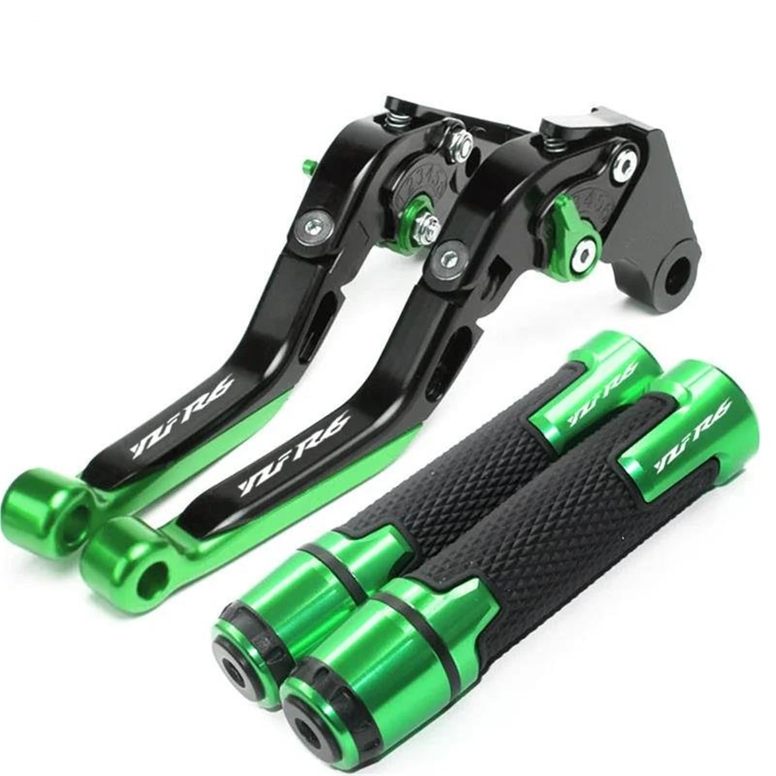 Poignée Moto Leviers De Frein Et D'embrayage, Poignées Guidon Pour Moto Pour YAMAHA YZF-R6 YZFR6 YZF R6 1999-2004 Kit D'accessoires Levier D'embrayage Frein