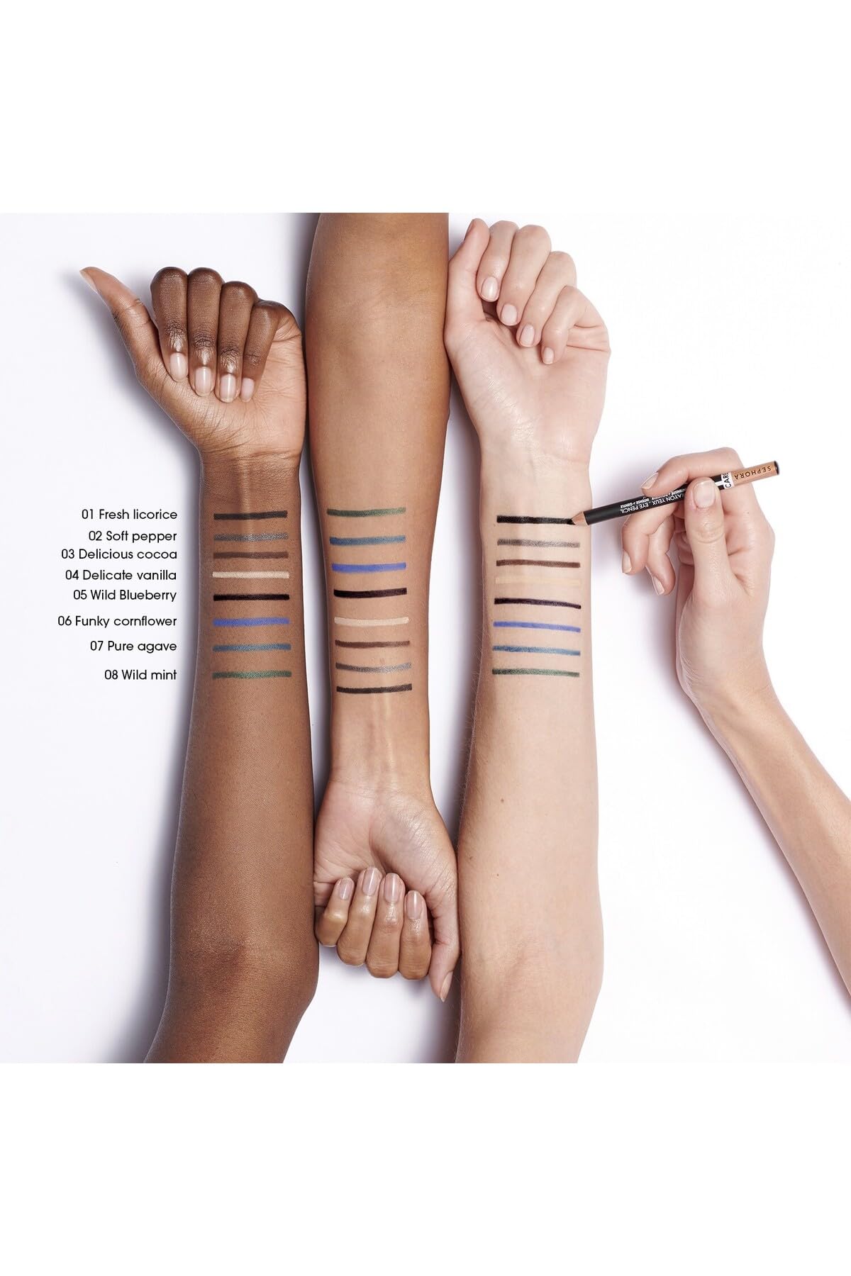 Sephora Eye Pencil Intense + Gentle - Göz Kalemi 03 Delicious Cocoa (1,05 G)