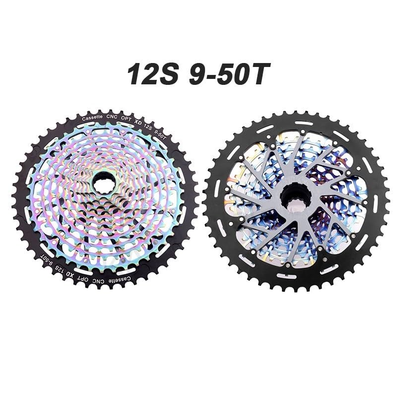 Ruota Libera Cassetta a 12 velocità 9-50T Volano in Acciaio con Cavo 11S Pignone for Mountain Bike 11V Parti for Bicicletta