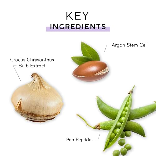 Miniatura 6 de MyCHELLE Dermaceuticals Peptide+ Suero antiarrugas - Suero antienvejecimiento con péptidos y células madre de plantas de argán para ayudar a