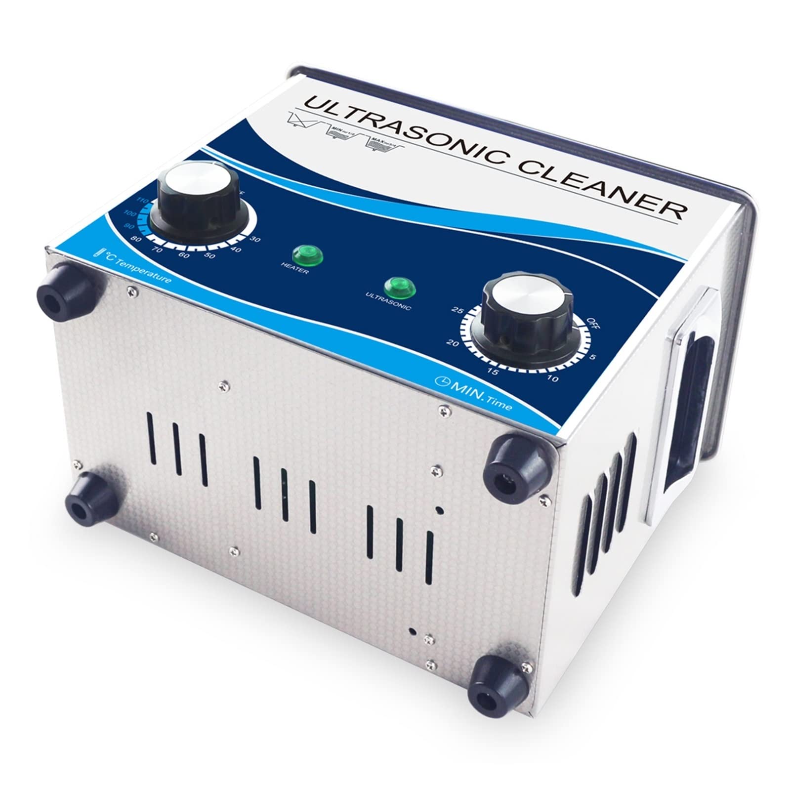 Dispositivo per la Pulizia ad ultrasuoni 3,2 Litri di Pulizia ad ultrasuoni 120 W 40khz con riscaldatore Timer in Acciaio Inossidabile in for la casa Sonic Washing Machine Gioielli Dental