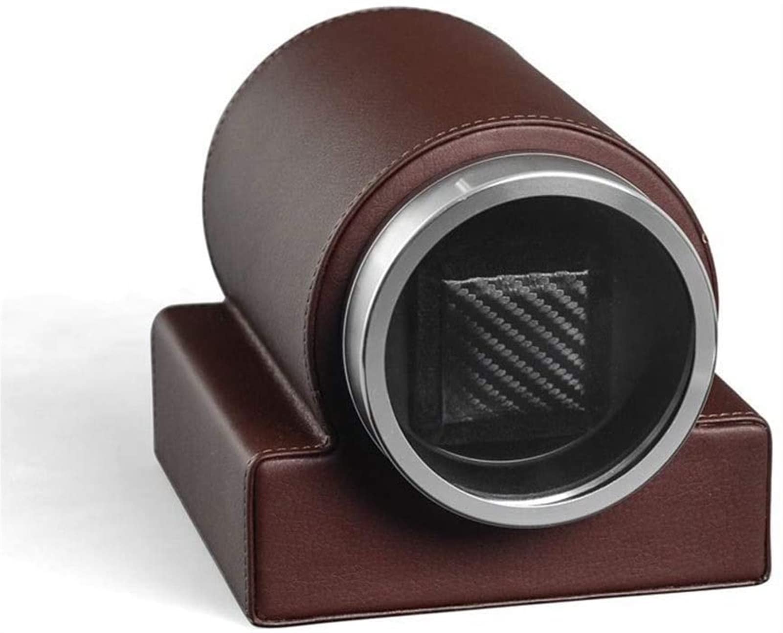EHVYBDX Watch Winder, Automatic Watches Rotation Display Box Case Pu Leather- Handmade Accessories