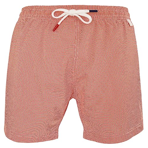 Maillot de bain homme vichy bleu Jim 28 au design chic et durable