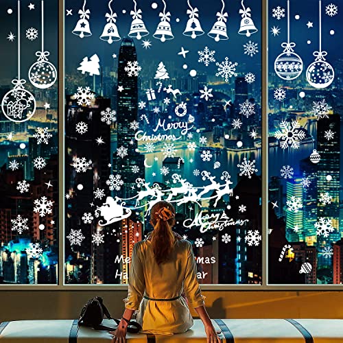 Heekpek Natale Vetrofanie Adesivi Murali