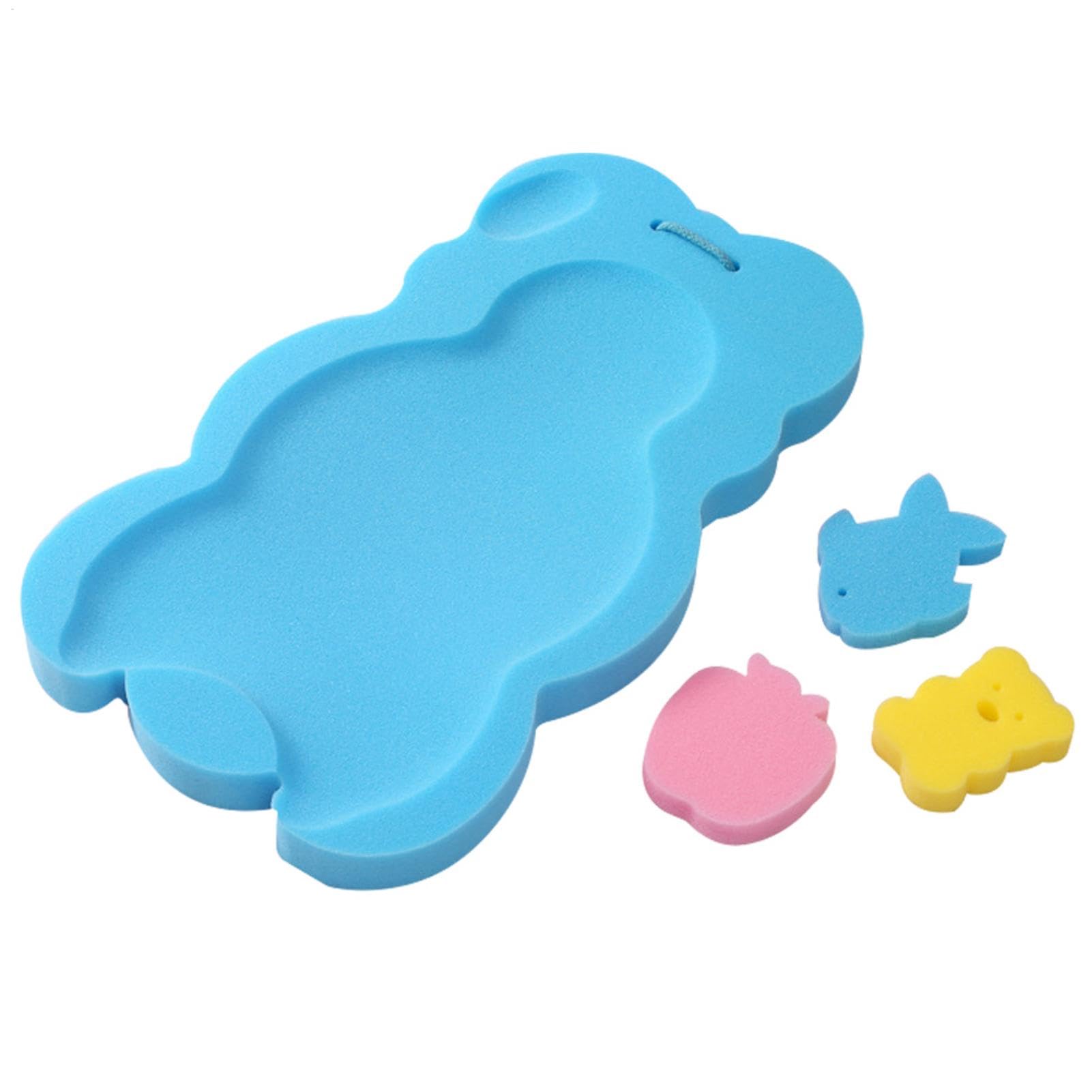 Baby Bath Sponge - Bath Cushion Comfy | Baby Non Slip Bath Mat | Soft Comfortable New Born Shower Mat | Kids Bath Mat | Polyether Toddler Bathtub Cushion for Hospitals Safe Havens Nursery Rooms