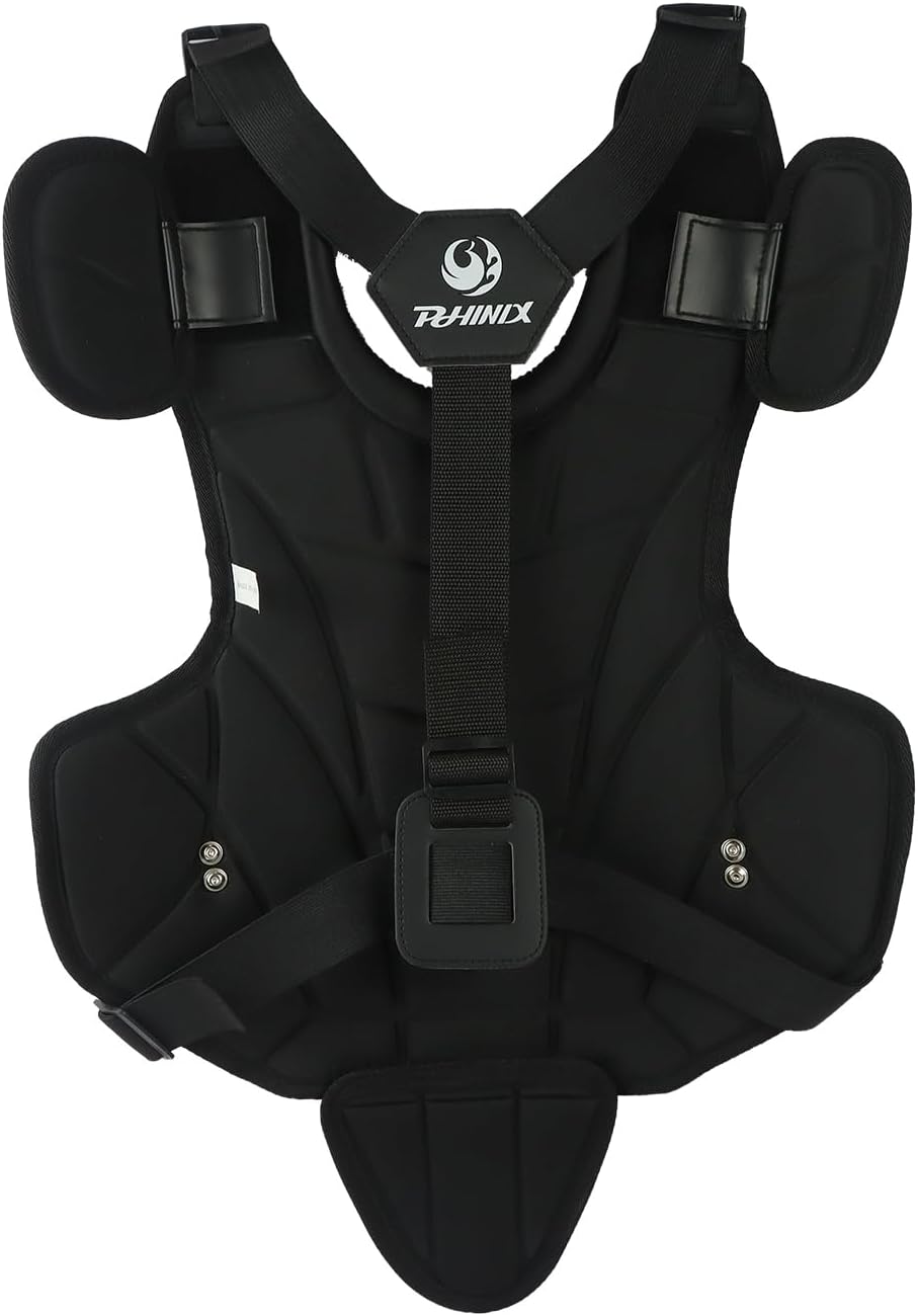 PHINIX 14" Catcher Gear Chest Protector and Leg Guards,Recommended for Youth 9-12