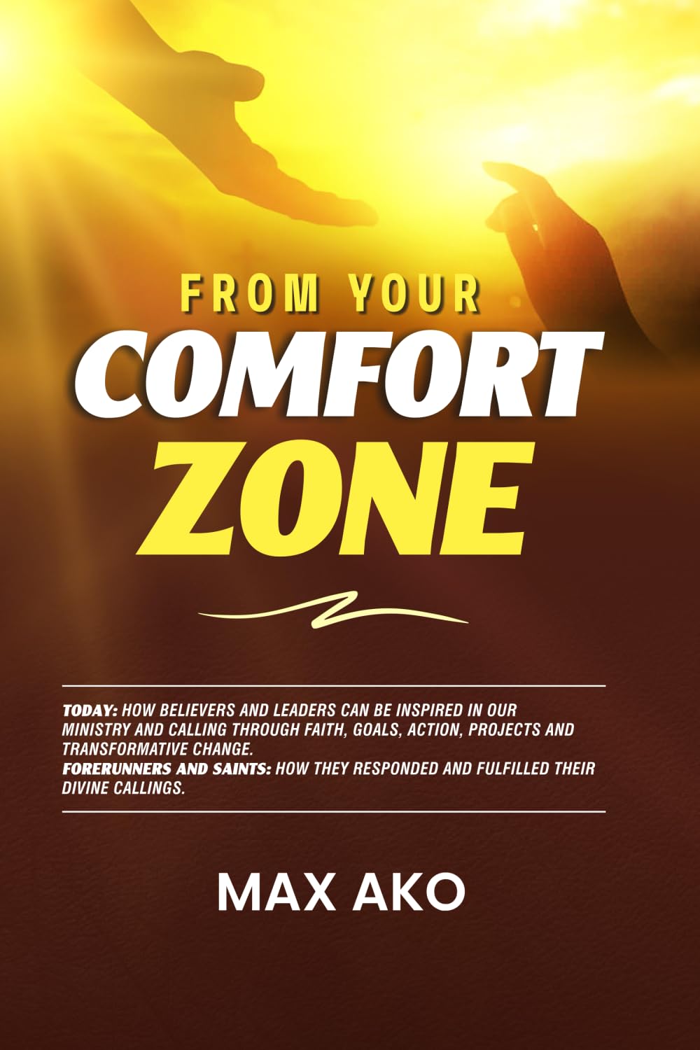 FROM YOUR COMFORT ZONE: Experience the extraordinary figures from the Bible and our generation who became heroes.