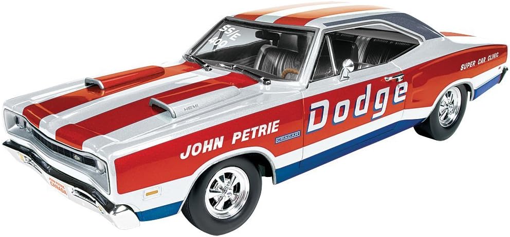 Dodge 1969 Coronet Super Bee SS/E John Petrie Limited Edition to 1002pcs 1/18 by Autoworld AW222