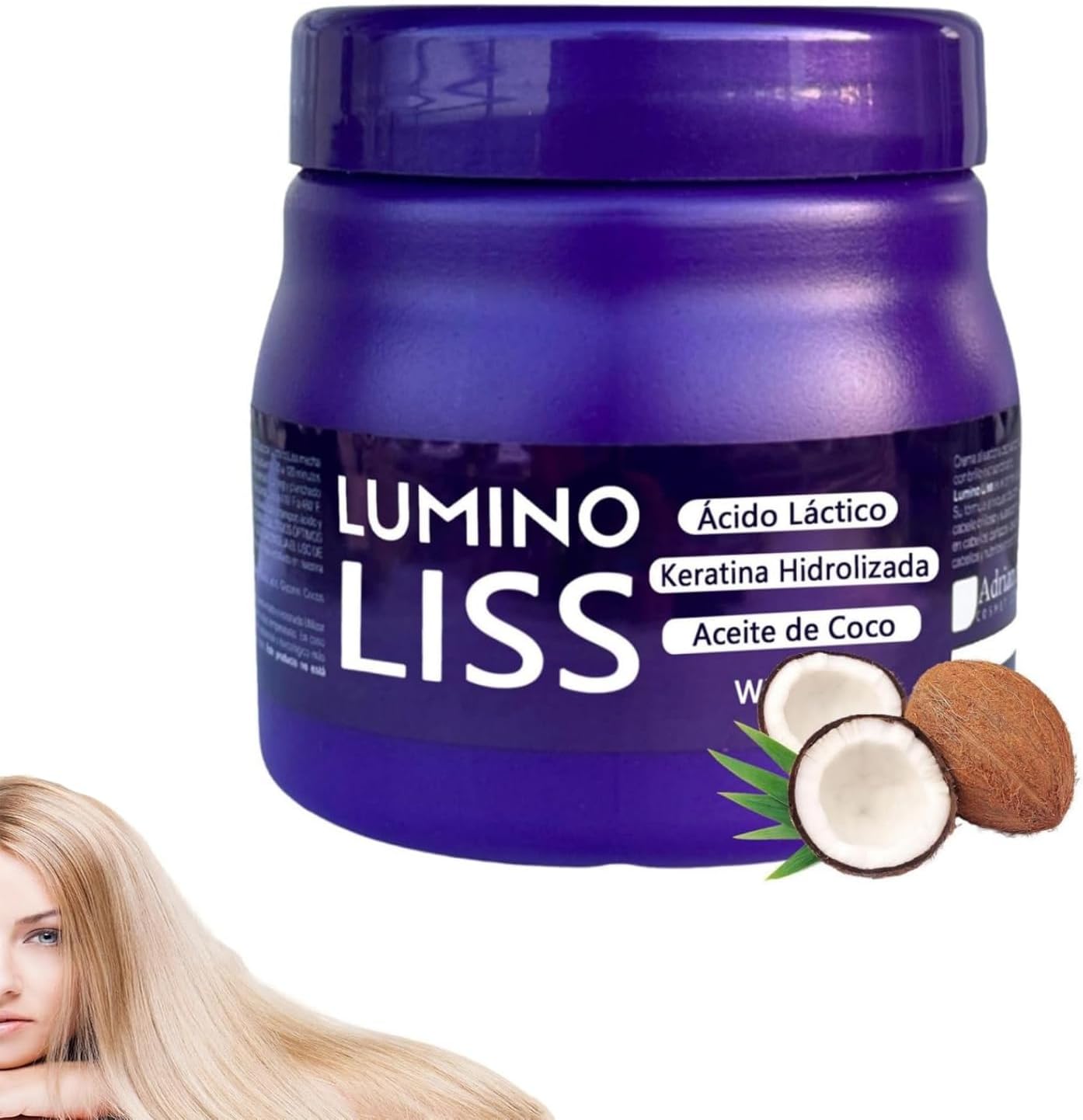 Lumino Liss Sin Formol, Lumino Liss Alisado Sin Formol, Luminoliss Sin Formol, Hair Straightening Cream, Frizz-Free, Silky Straight Hair - Long-Lasting Shine1pc