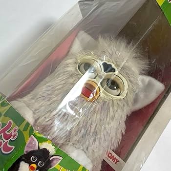 Amazon.co.jp: 新 Furby 初代 ファービー シャンパン ラメ 白