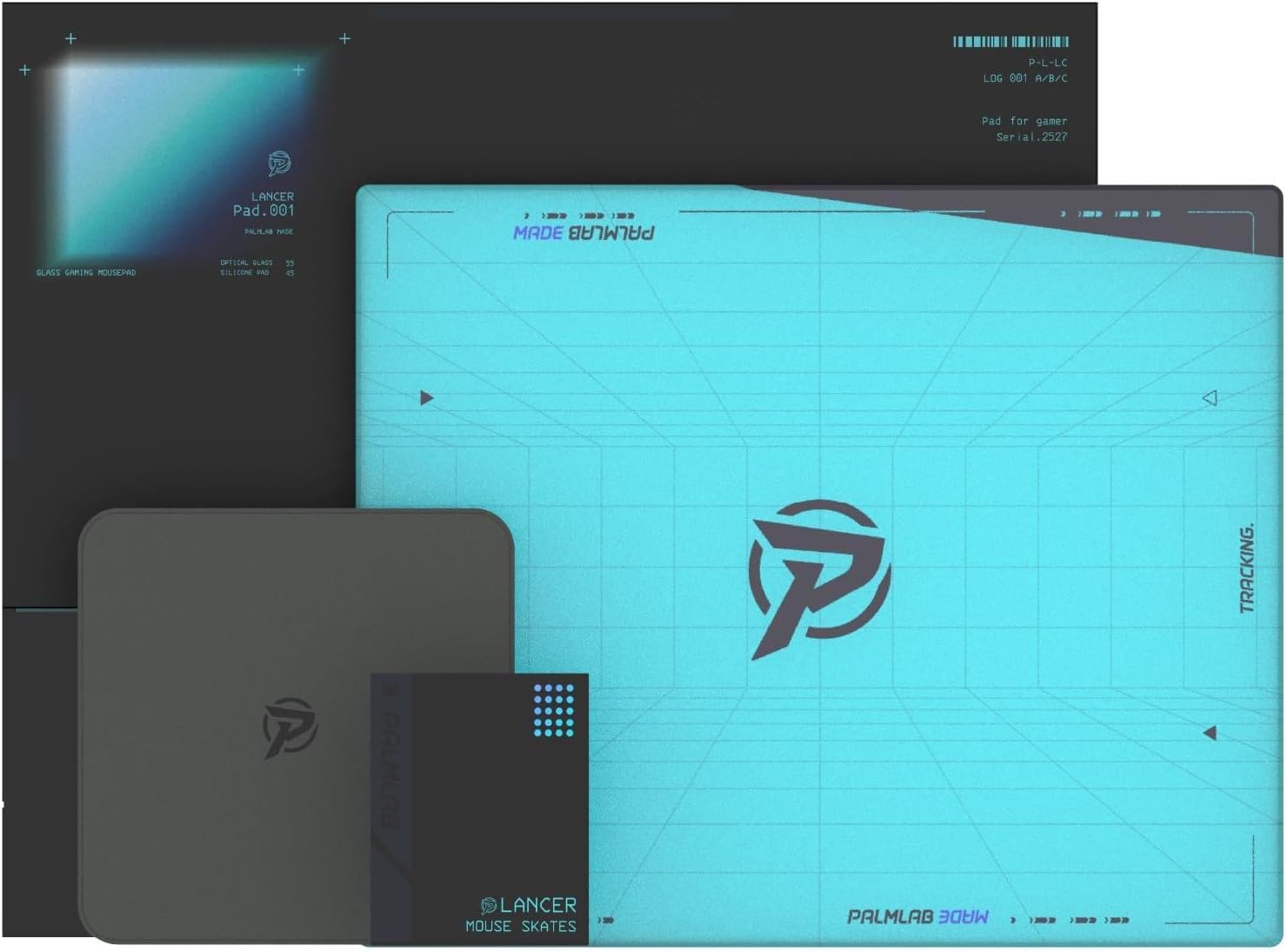 Glass Gaming Mousepad, Lancer Pad.001...