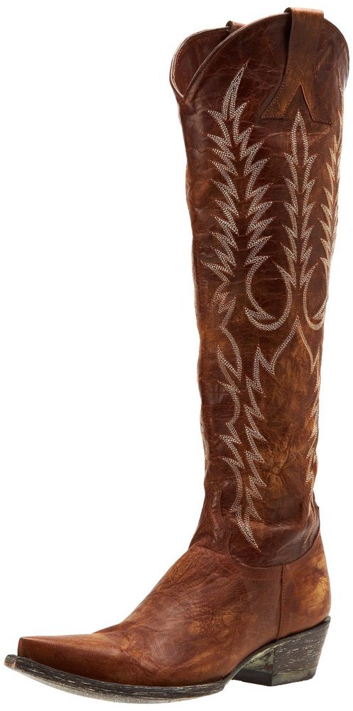 Old Gringo L1213 Womens Mayra Bis Boot Vesuvio Brass - 7
