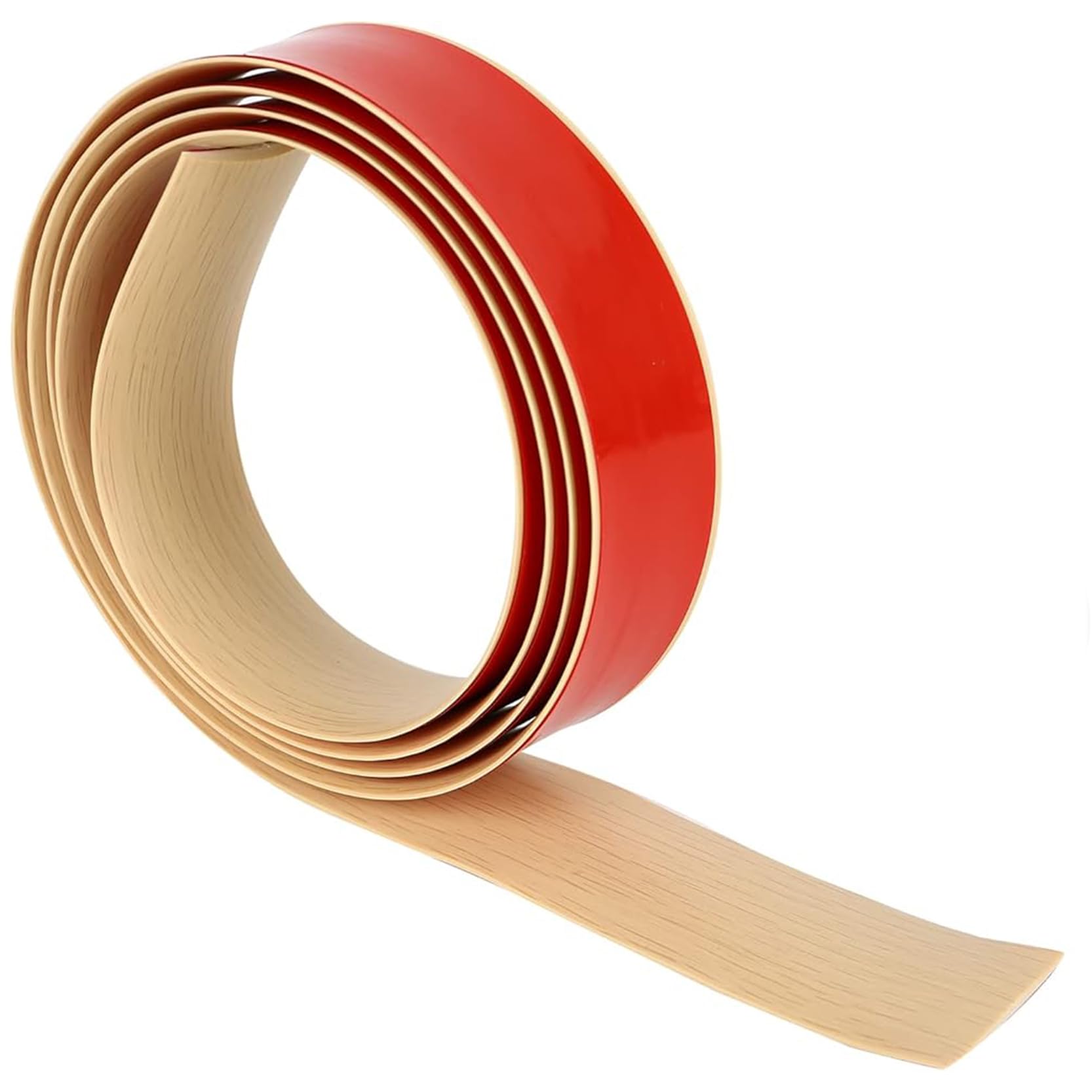GOUZIBHD Floor Transition Strip for Floors Doors, Carpet to Tile Transition Edging Trim, PVC Flat Divider Strip, Self Adhesive Threshold Ramp, Flooring Transition(Size:4m/13.1ft)