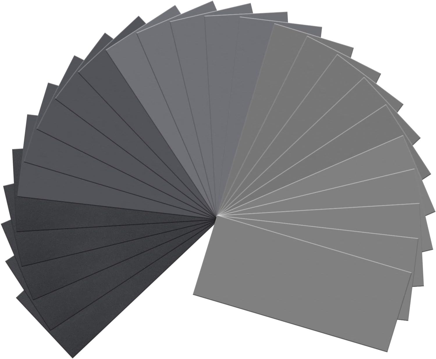25PCS Sandpaper, Wet Dry Sandpaper, High Grit 1000 2000 3000 5000 7000 Sandpaper Sheets Assortment for Wood Metal Polishing Automotive Sanding, 9 x 3.6 inches