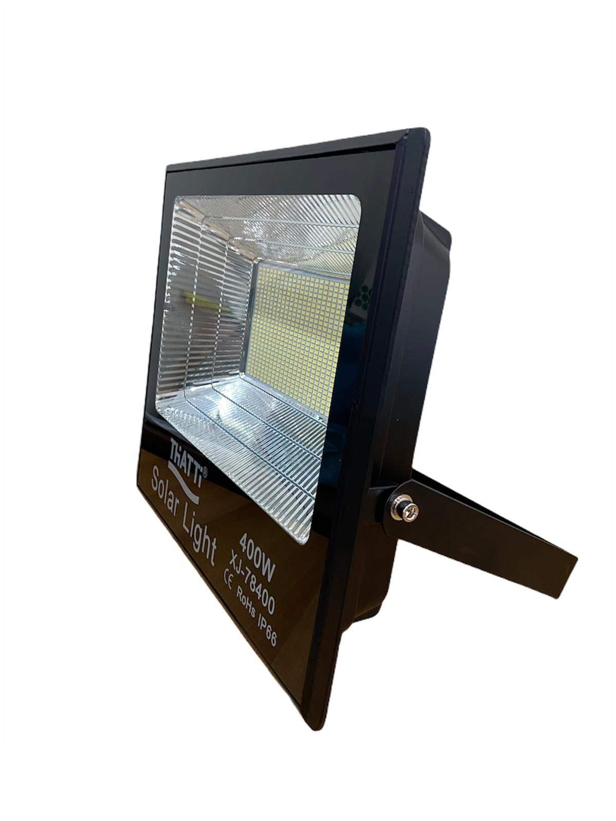 TEMPO DI SALDI Faro 400W A Led Smd Con Pannello Solare E Sensore Crepuscolare Con Telecomando
