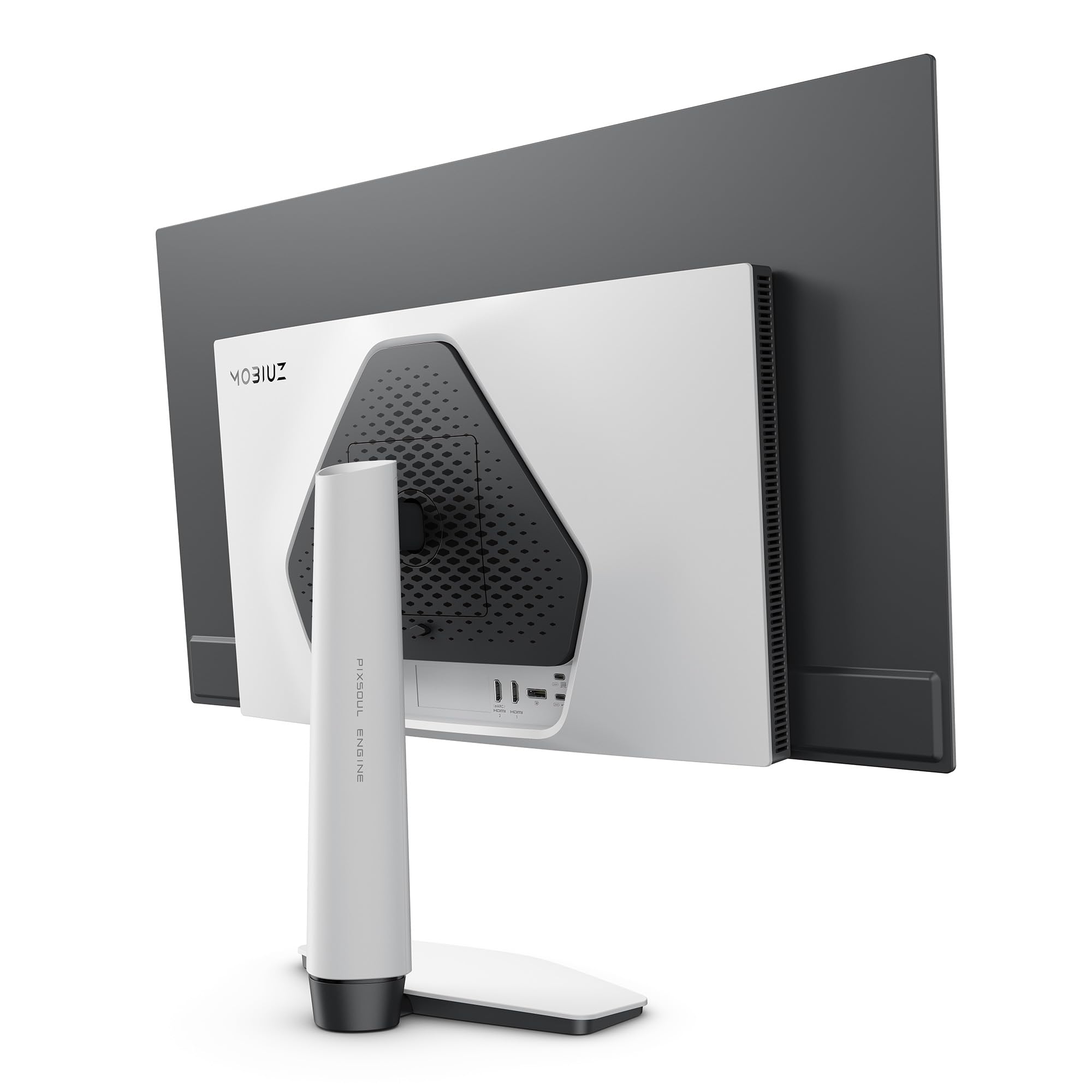 BenQ MOBIUZ EX321UZ 32 Pollici Gaming Monitor 4K QD-OLED di 4a generazione, 240Hz, 0.03ms, HDMI 2.1, DP2.1a 80Gbps, USB-C 90W, 99% DCI-P3, display HDR 400, FreeSync Premium Pro, garanzia di 3 anni