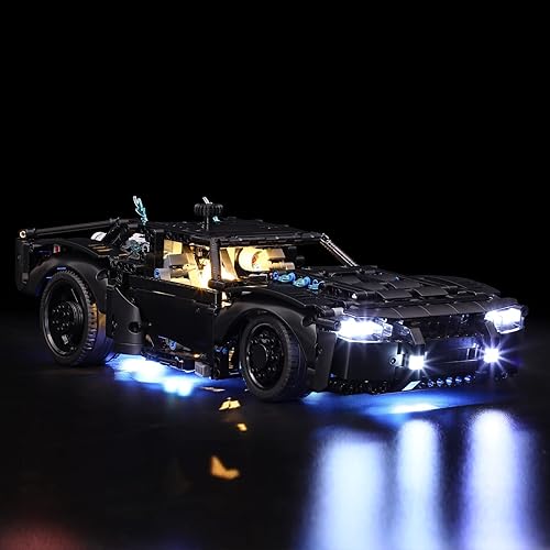 Miniatura 2 de YEABRICKS Luz LED para Lego-42127 Technic The Batmobile Building Blocks Model (Lego Set no incluido)