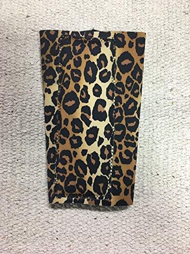 5 Star Equine Products Cheetah Pattern Size Large/XLarge Barrel Racing Shin Guards