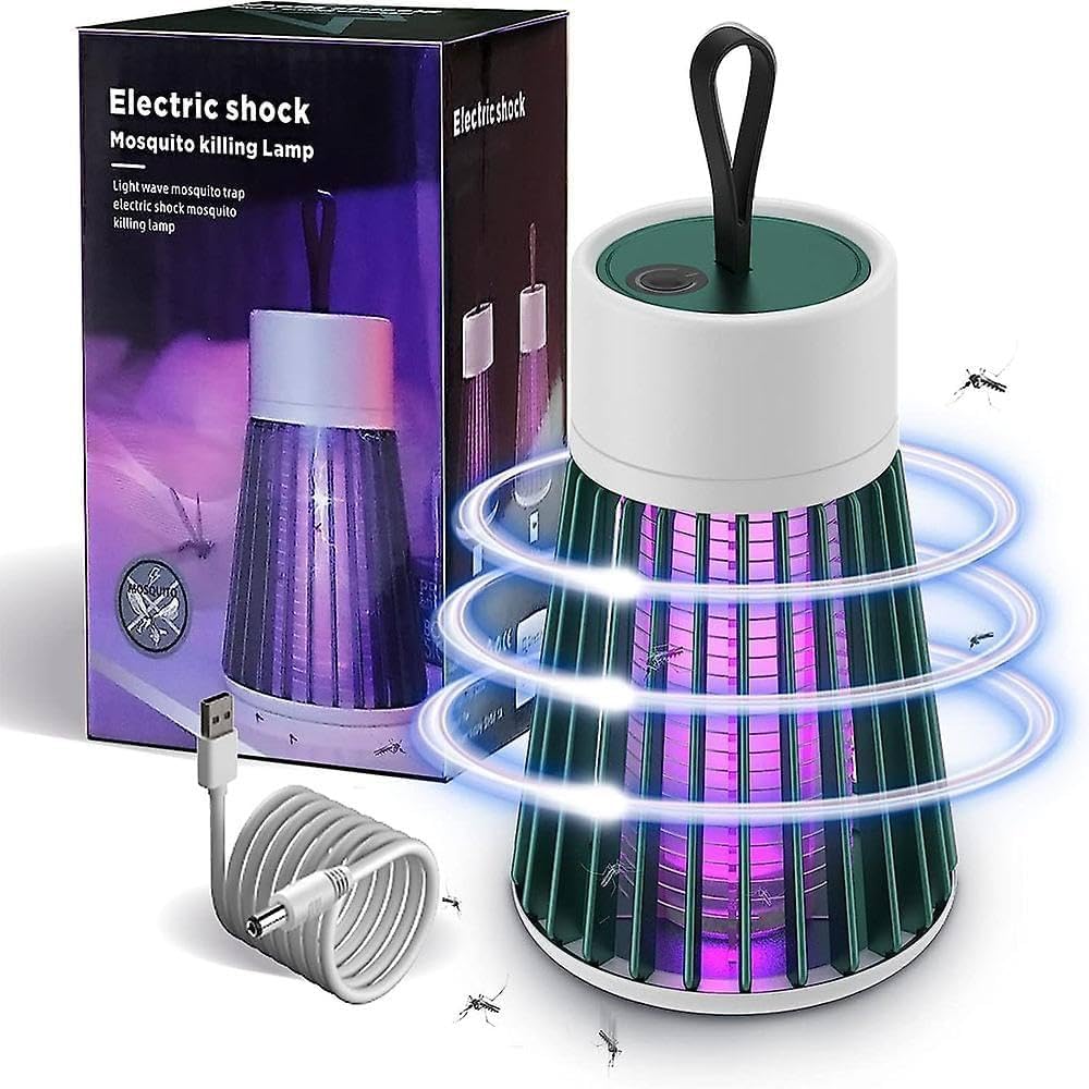 ZEBIFY - USB-Powered Mosquito Killer Lamp | Electric LED Bug Zapper for Home, Indoor/Outdoor Use | Effective Mosquito Trap Machine (B0DDCG2CCT) Amazon Price History, Amazon Price Tracker