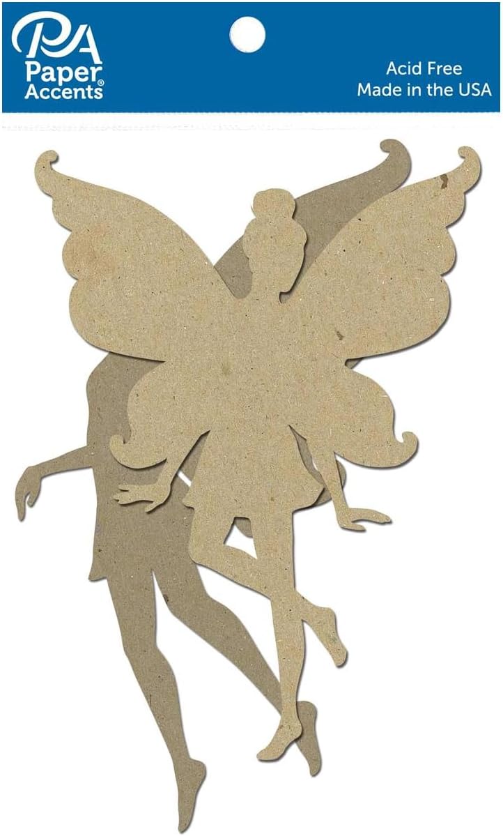 Chip Shape 4pc Fairy Natural