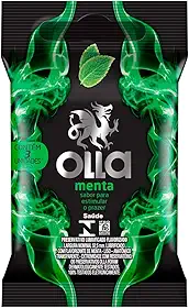 Olla Preservativo Camisinha Sabor Menta - 3 Unidades 3Un Pacote De 3