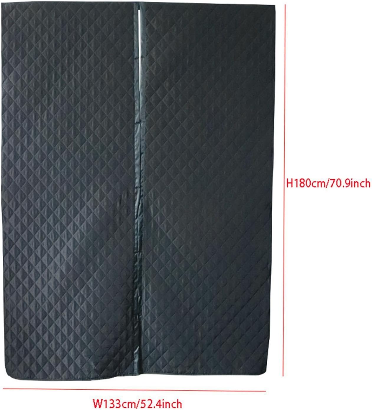 Insulated Door Cover - Magnetic Windproof RV Curtains | RV Door Cover for Winter - for Bedroom Living Room Bathroom Dorm Trailer Hotel Garage Patio