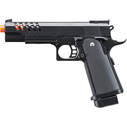 P24 Spring Powered 1911 Airsoft Pistol Lightweight (Black)