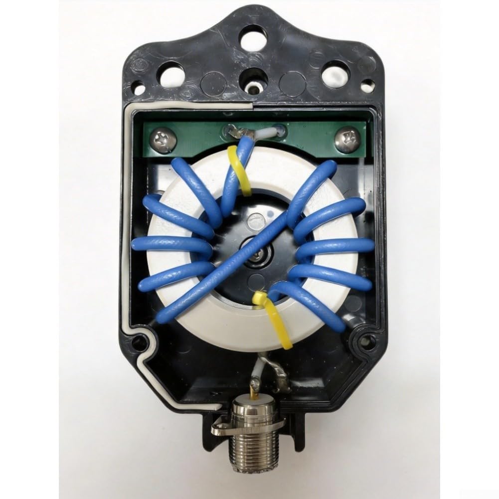 1:1 Balun Dipolo Antenna, 1-54MHz Antenna Onda Corta Antenna Radio Antenne 2000W SSB, Per Amatoriale E HF Comunicazioni (2000w)