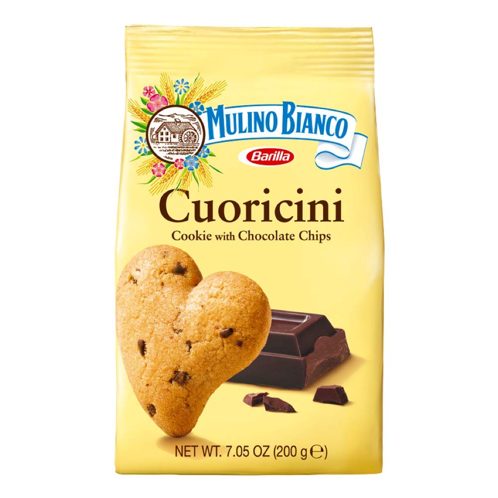 Mulino Bianco Cuoricini Cookies Pack Of 3 Bag