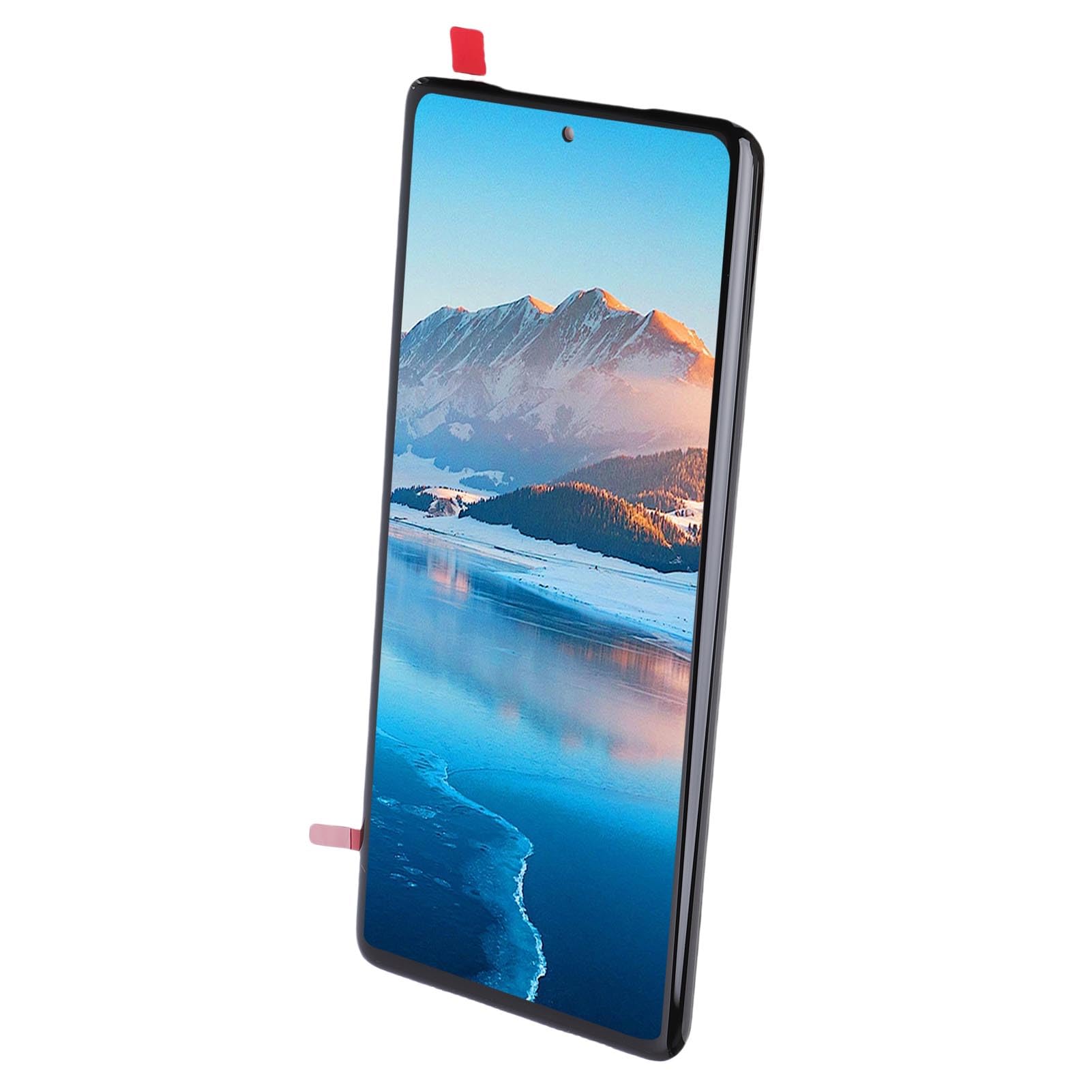 PUSOKEI Digitalizzatore Touch Screen Edge 60 |Gruppo Sostitutivo con Funzione di Impronta Digitale per Kit di Strumenti di Riparazione per Smartphone