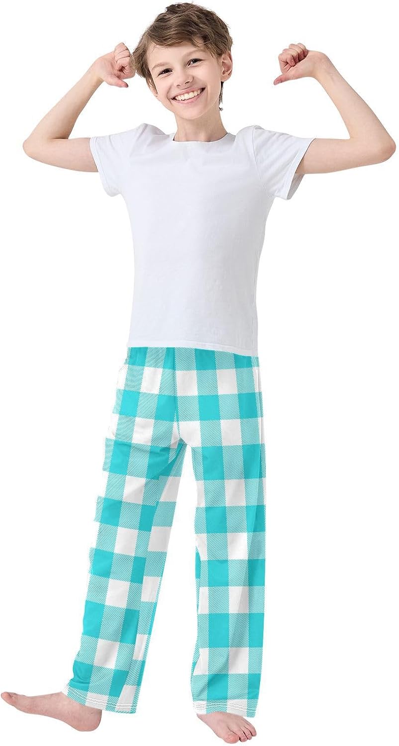 Green White Argyle Plaid Pajama Pants Pajama Bottoms Soft Sleep Pjs Lounge Pants S
