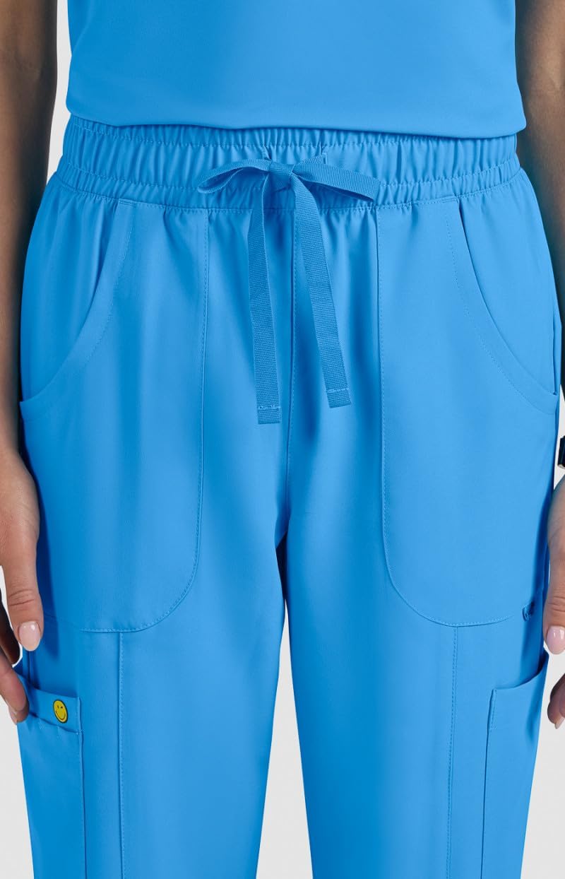 KOI | SmileyWorld Jolly Women's 7-Pocket Jogger-Style Scrub Pants - Image 4