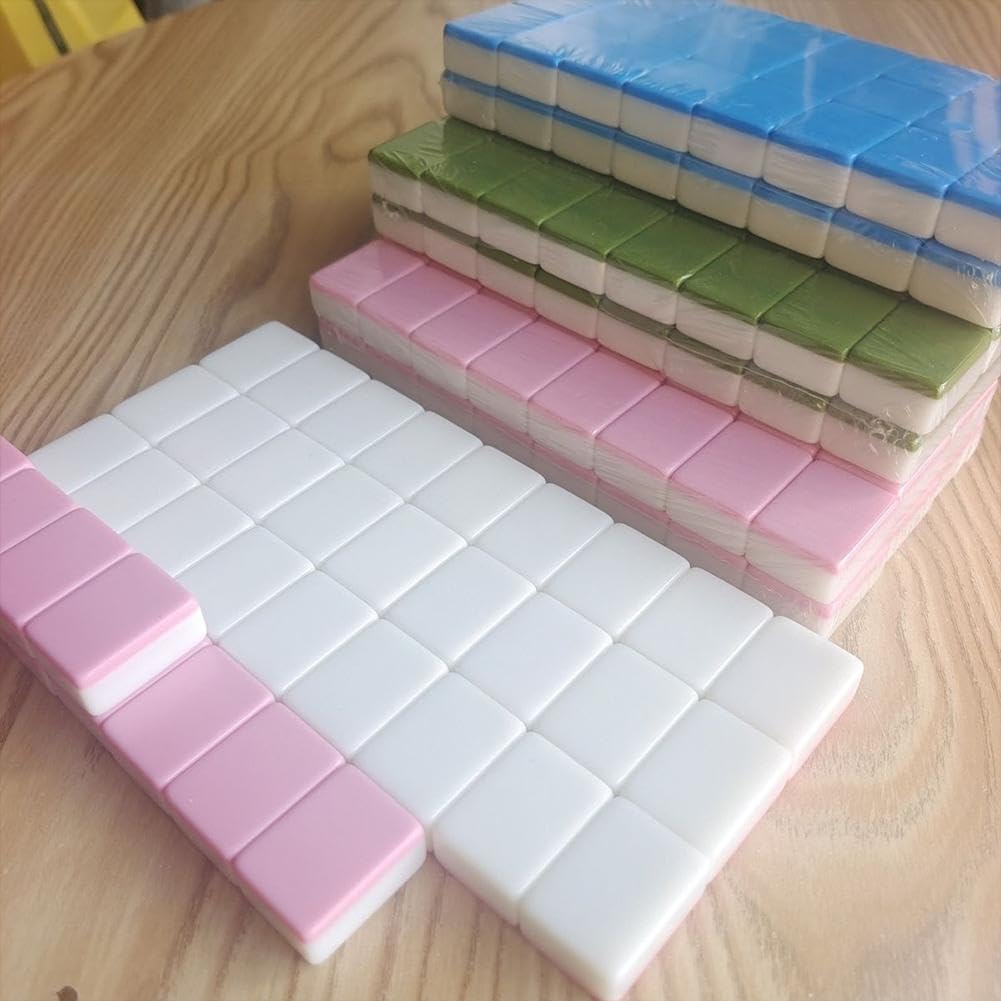 Blocs de jeu Mahjong - Drapeau - Motif animal - Mahjong - Printemps - Picnic Party