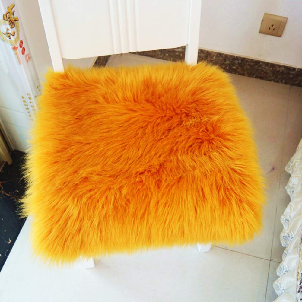 Coussin De Chaise 40x40 Cm - Galette Assise Rembourrée Avec Liens - Multicolore (Bleu, Orange, Rose...) - Pour Maison, Bureau, Jardin