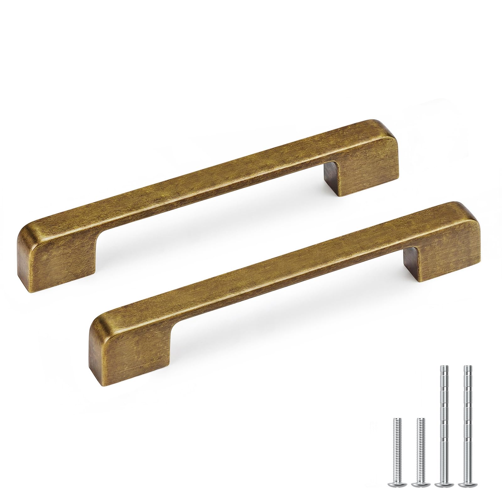 Brushed Gold Cabinet Pulls - 10 Pack -12