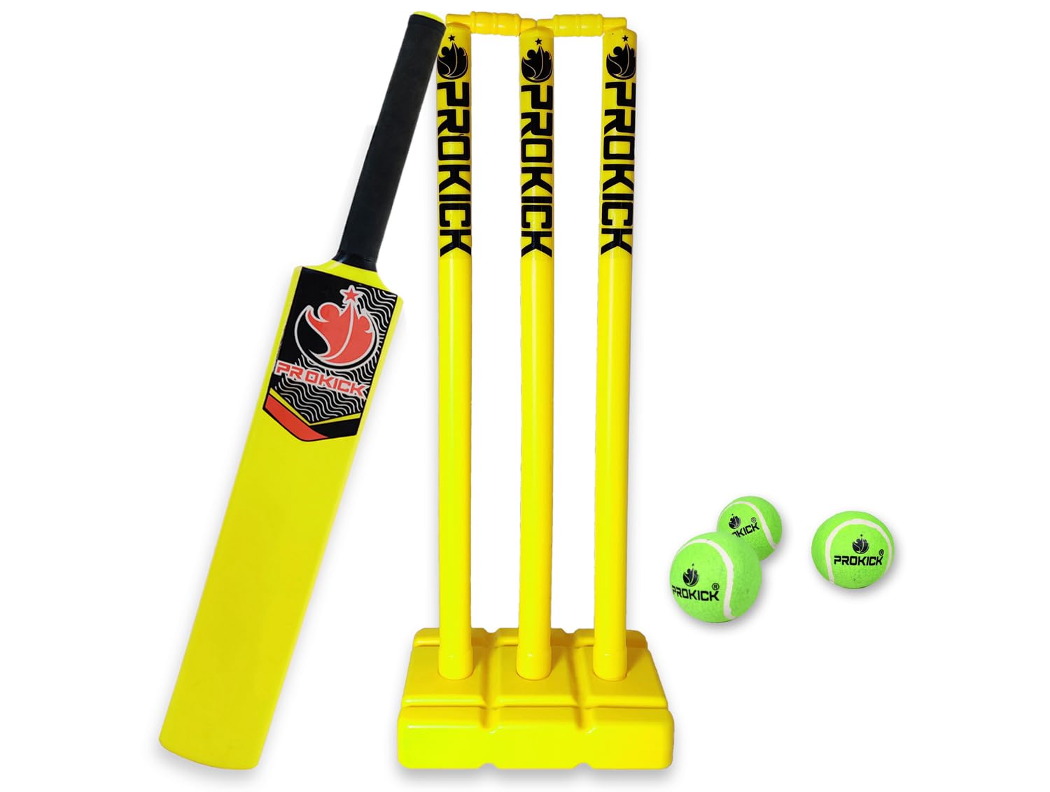 Prokick Plastic Complete Cricket Kit for All Age Groups - Kids/Boys/Girls/Adults, Size 6 (Ideal for Age Between 11-13 Yrs) (B0CNJV2MM8) Amazon Price History, Amazon Price Tracker