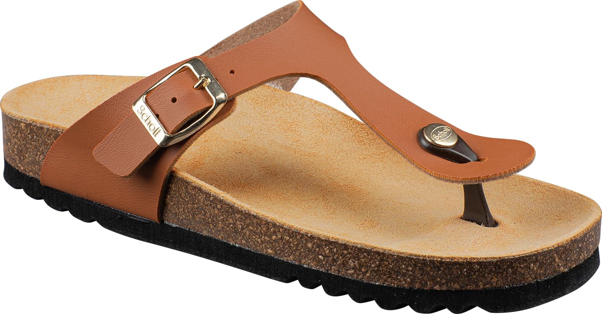 Scholl Nicole, Women's Sandal, Camel, 39 EU, Camel, 6 UK