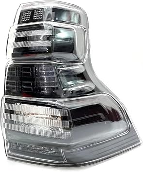 Compatible For Toyota Land Cruiser Prado LC150 FJ150 2014 2015 2016 2017 Car Rear Tail Light Assembly Brake Warning Signal Lamp TaillampBlack right
