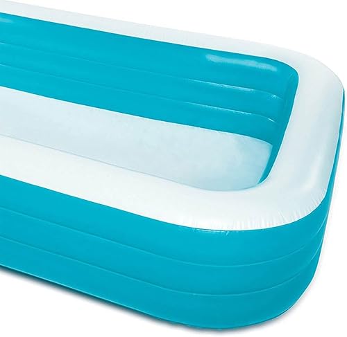 Miniatura 3 de Summer Waves 10 pies x 6 pies x 22 pulgadas piscina inflable de lujo para niños sala de estar familiar para bebés niños y adultos